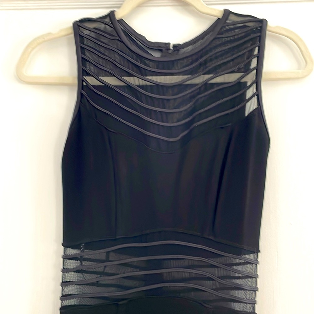 Long black dress